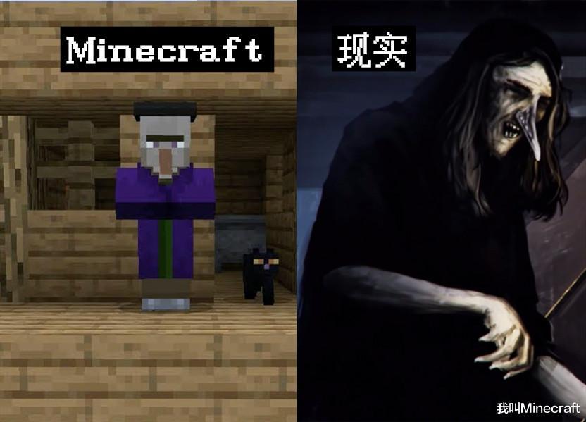 我的世界vs现实 来自地球的7个怪物 原型 女巫神秘的真相 腾讯新闻