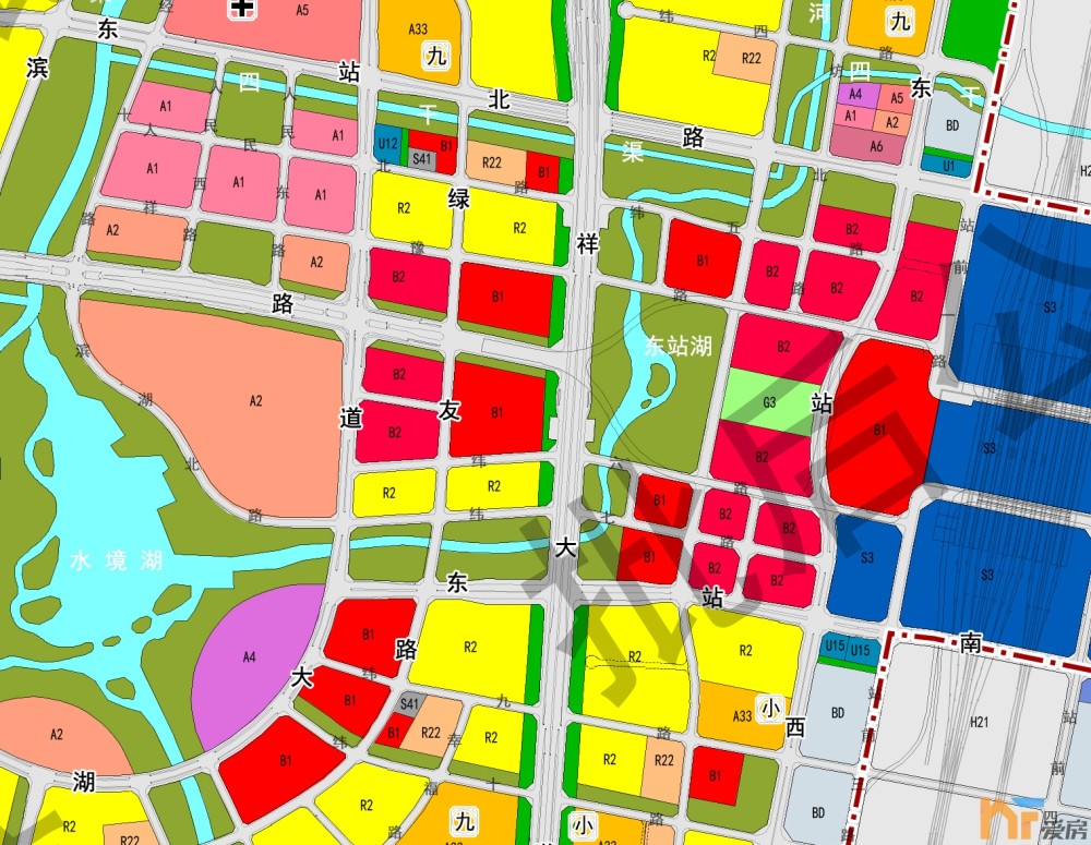 从此次规划看,南昌东站站城一体实施性城市设计方案主要为南昌东站以