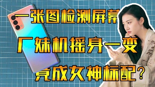 別再被坑了一張圖就可以測試手機屏幕的等級