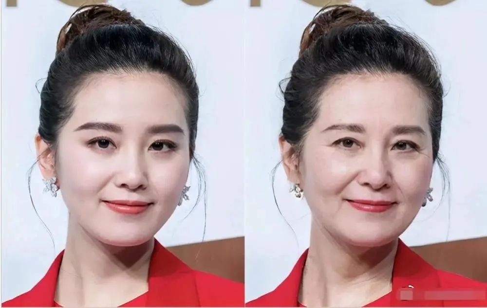 杨幂70岁沧桑,唐嫣不认识,刘诗诗变老还是最美