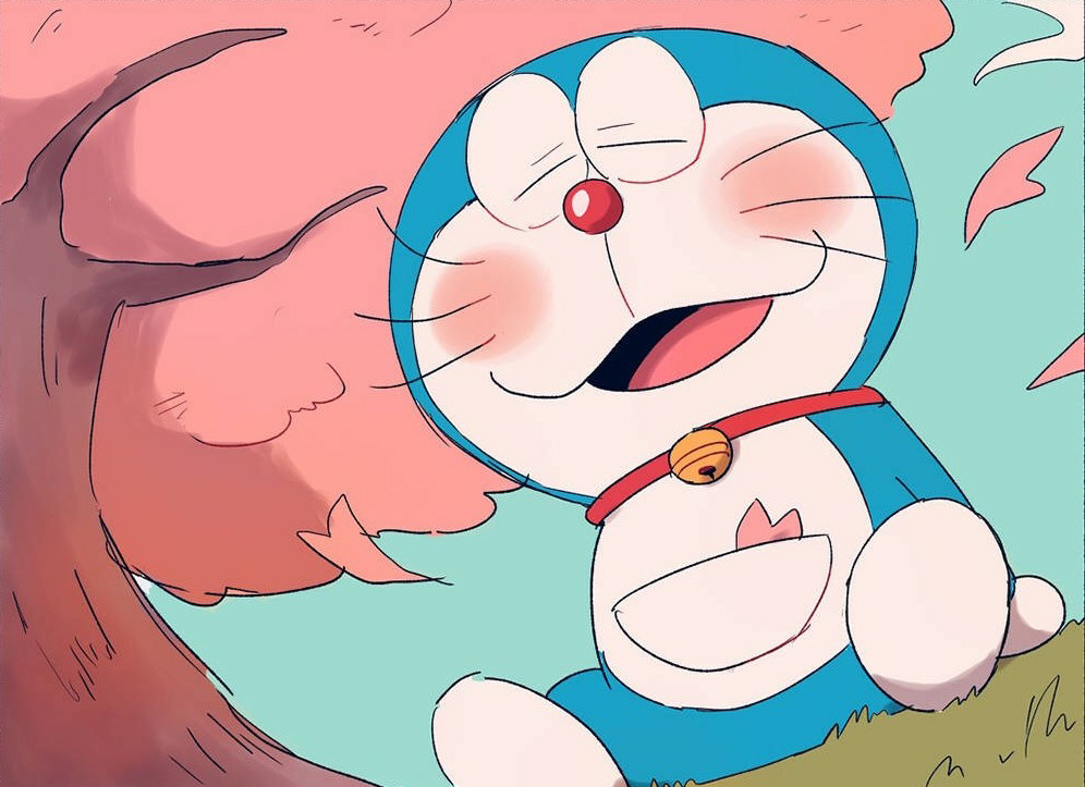 哆啦a梦的图片 腾讯网