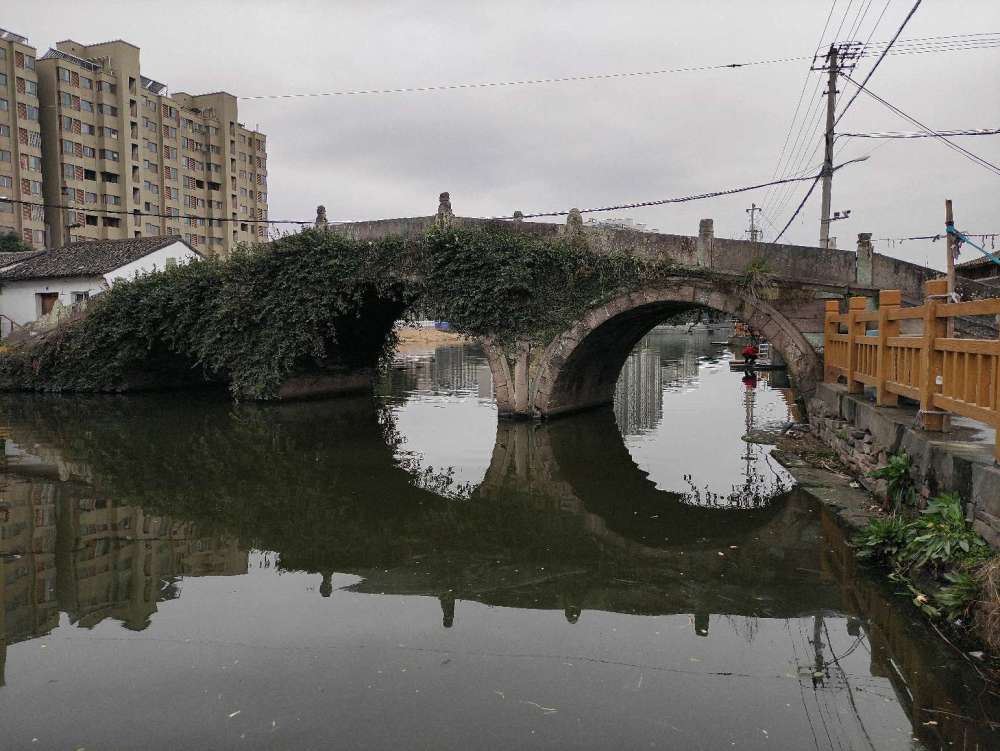 宁波鄞东地区跨度最大的古桥皎碶桥