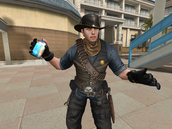 cf比起双防属性的铁面还是三防属性的西部牛仔更帅气实用啊