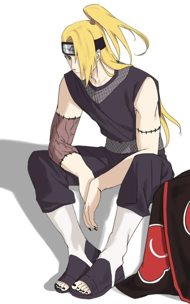 火影忍者晓组织迪达拉太帅了吧