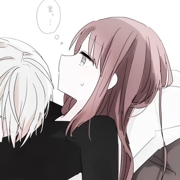 甜甜的情侣头像要来一份吗