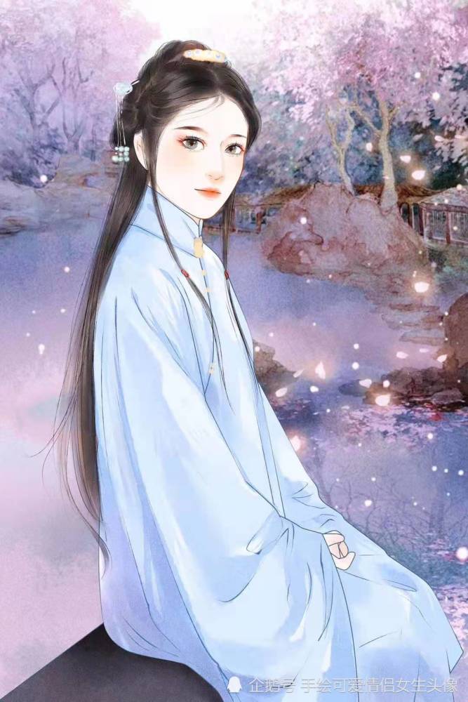 气质古风手绘头像,古典气息十足