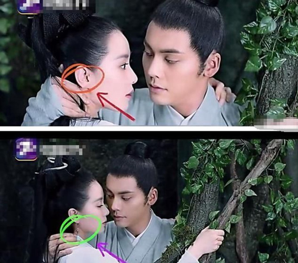 "笑到胃痛"的穿帮镜头,乾隆:来人啊,有人在打扰我亲亲!