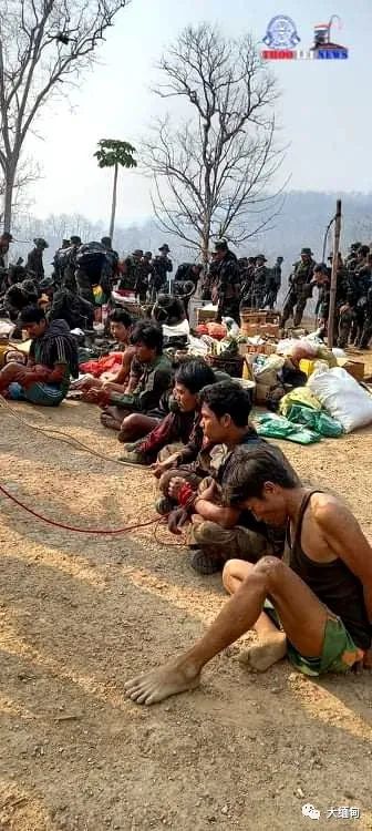 10名缅军士兵被民地武俘虏之后因受到人道待遇都长胖了