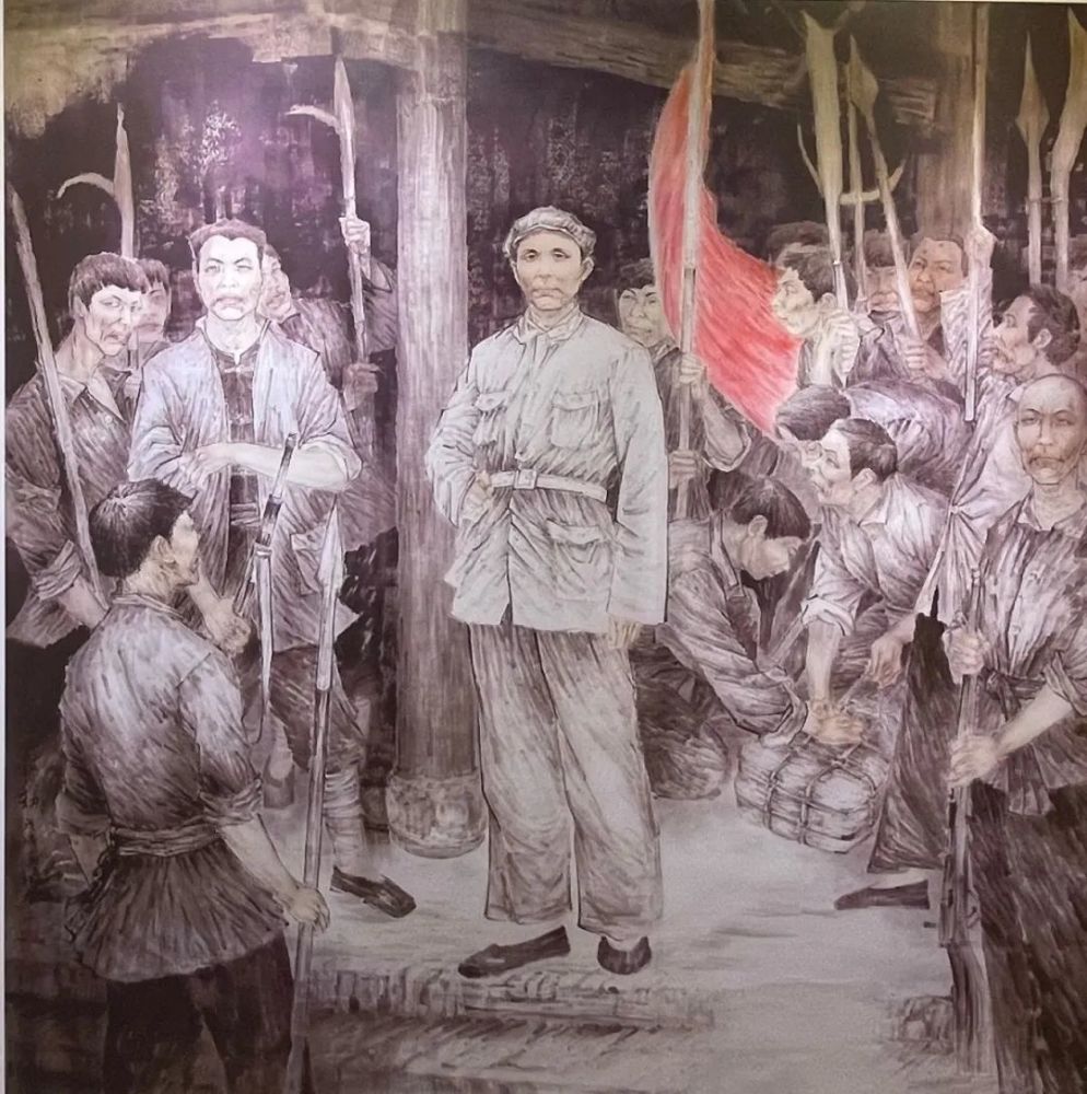 1928年3月4日,中共龙岩县委罗怀盛,郭滴人,邓子恢等在这里领导后田