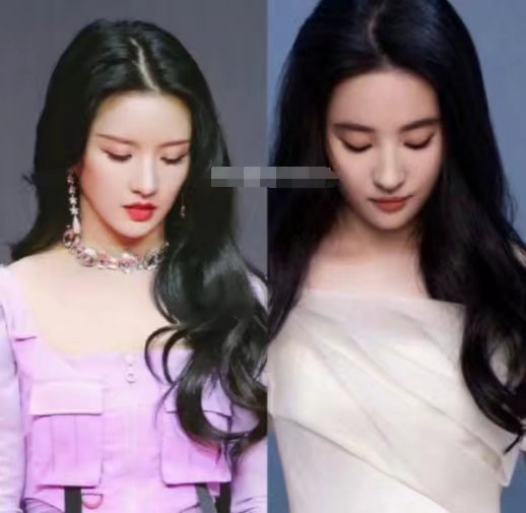 继赵露思后,刘些宁又撞脸刘亦菲,看清两人的对比照,这确实不是开玩笑?