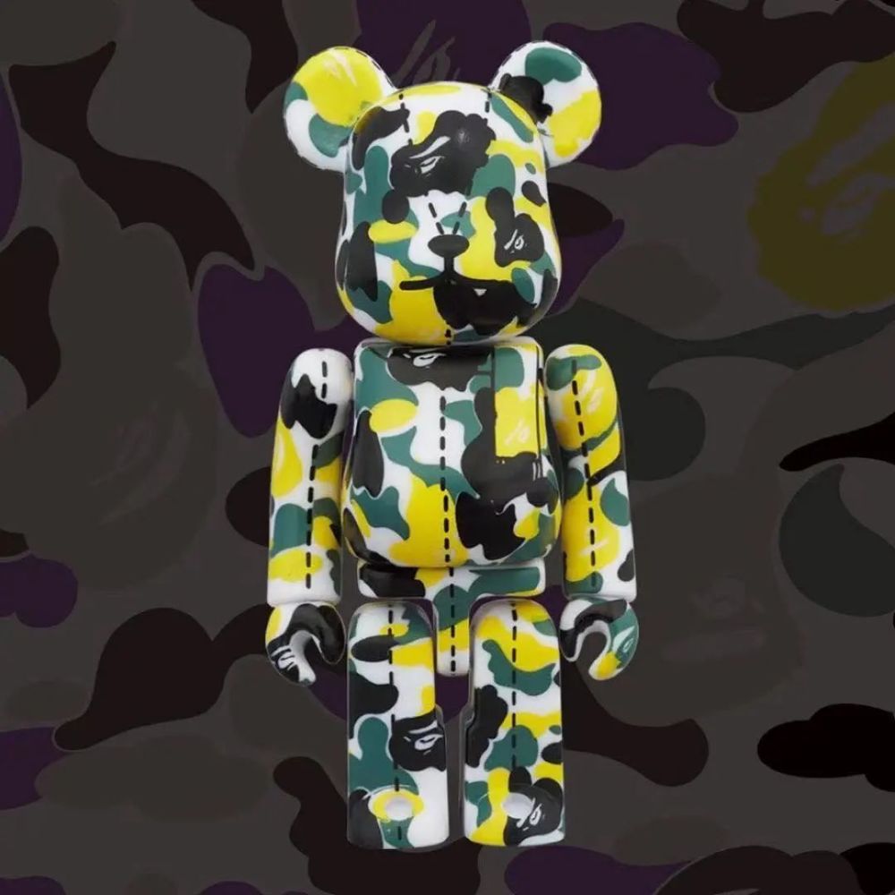 七款彩虹配色积木熊bape迷彩联名下月月初发售