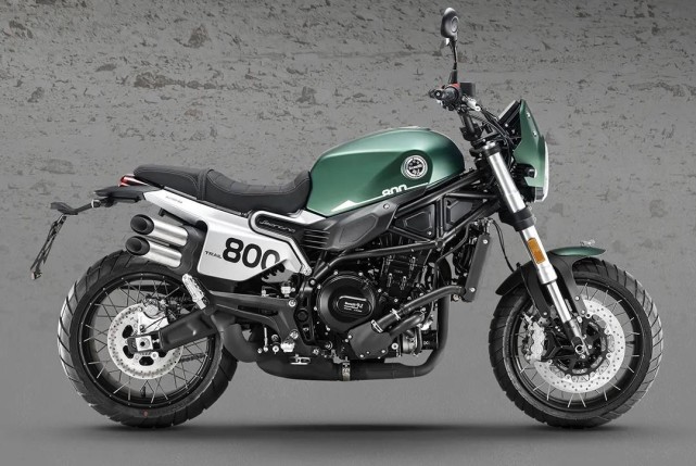 幼狮800trail(59800元)3月27日下午,贝纳利(benelli)携幼狮系列两款