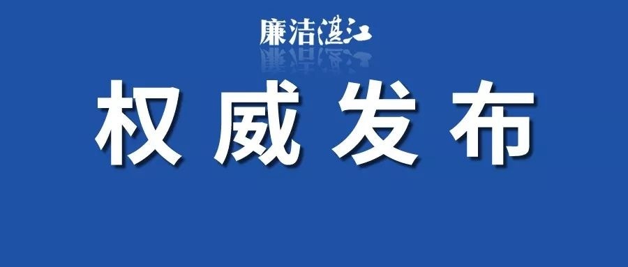 湛江包装材料企业有限公司董事、副总经理张锦辉接受监察调查