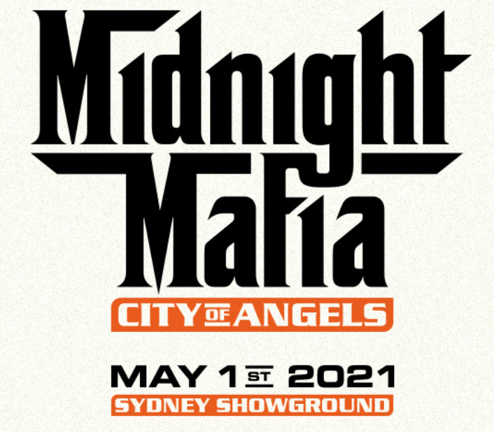 悉尼展览中心举办的主题为"city of angels"的midnight mafia电音活动