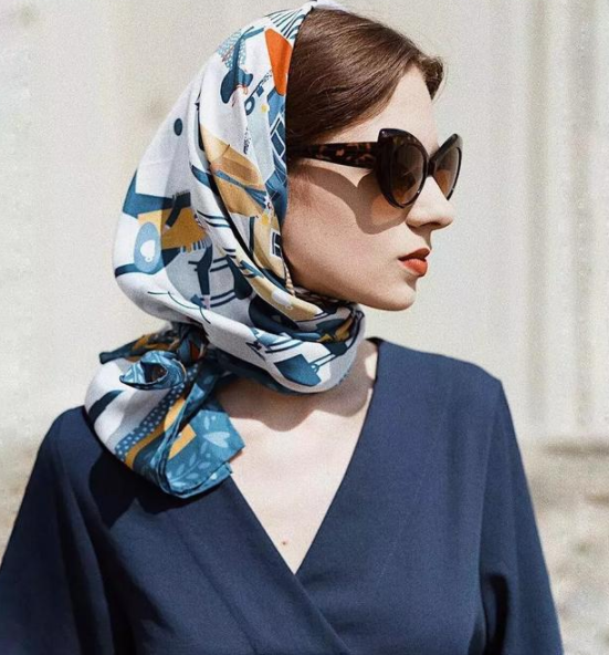 丝巾只会系脖子分享最全的丝巾穿搭干货精致的女人别错过