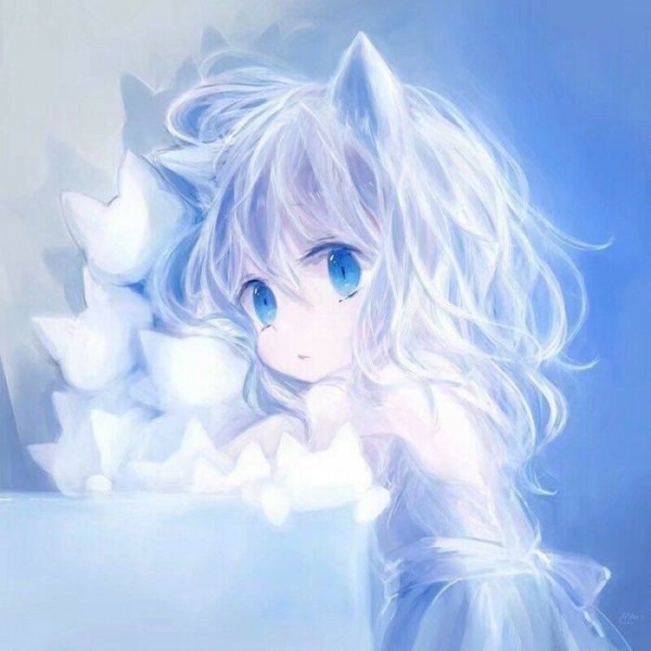 "男孩子会喜欢的蓝色系动漫女头"