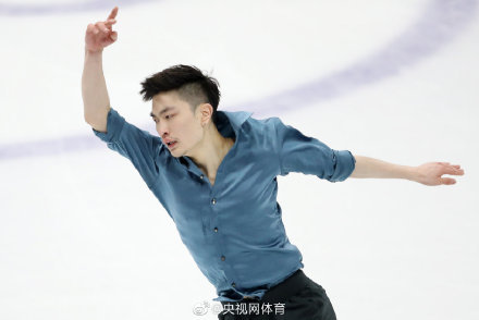 2021年花滑世锦赛陈巍世锦赛三连冠