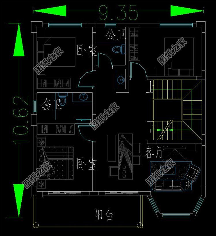 戶型圖展示戶型圖展示戶型圖展示小編推薦的農村90平自建房設計圖以及