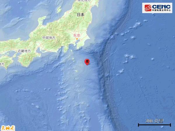 日本本州东岸远海发生5 4级地震 腾讯新闻