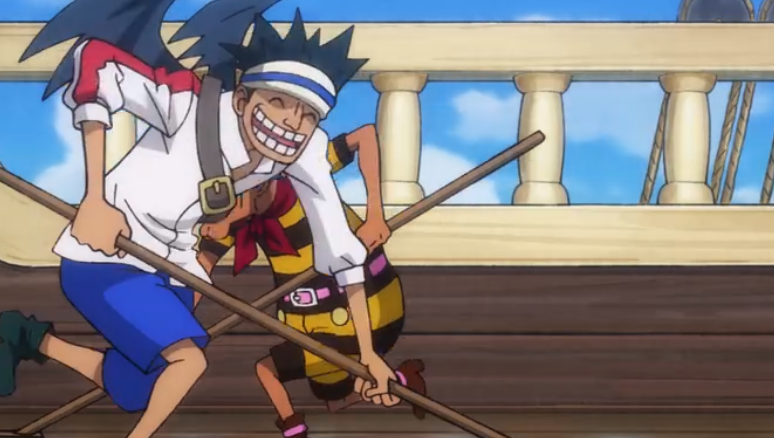 海贼王967集:白星将是路飞最大的武器,阿金也曾是罗杰团的一员_腾讯