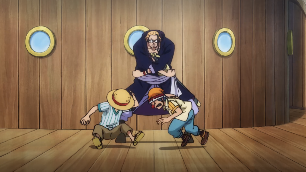 海贼王967集御田邀弗兰基上船罗杰追寻历史正文