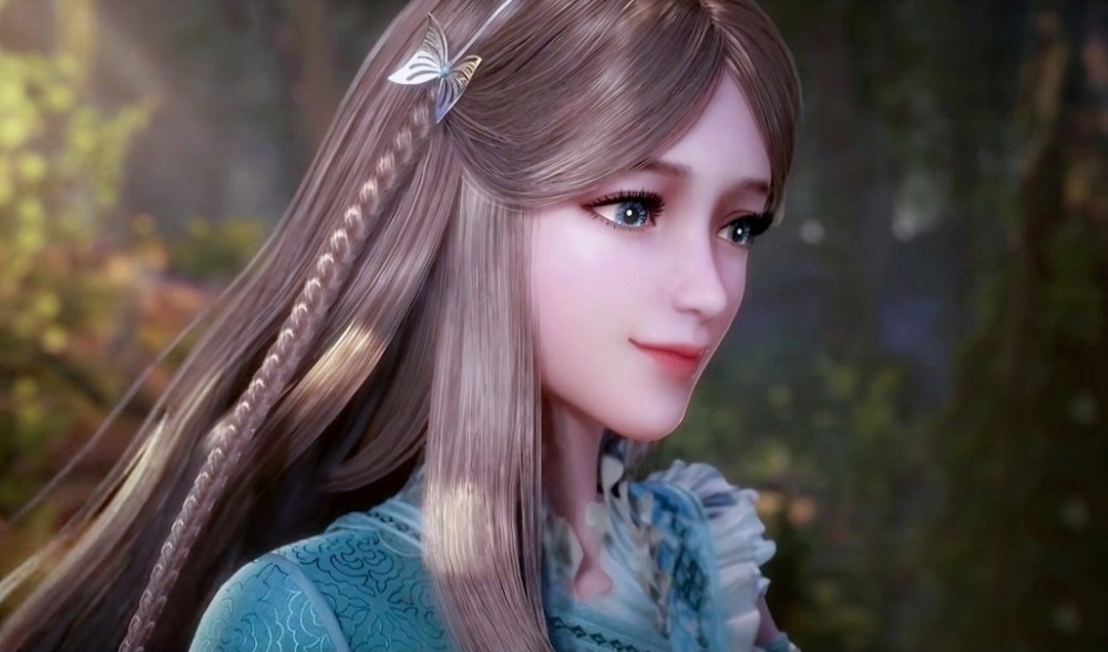 史莱克三美,宁荣荣的头发这是荣荣平日里的头发,大家可以和唐三的头发