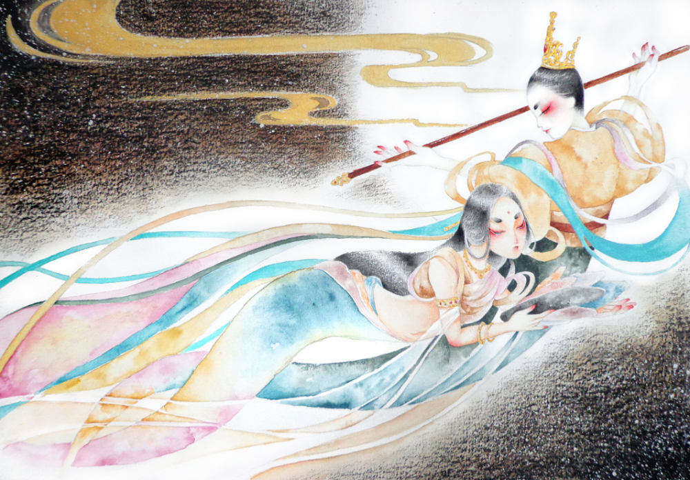 山海经中的神兽烛九阴纵目乘风跟三星堆纵目人有关吗