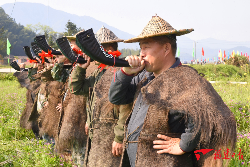 邵武市沿山镇举行第三届春社民俗文化节开犁仪式