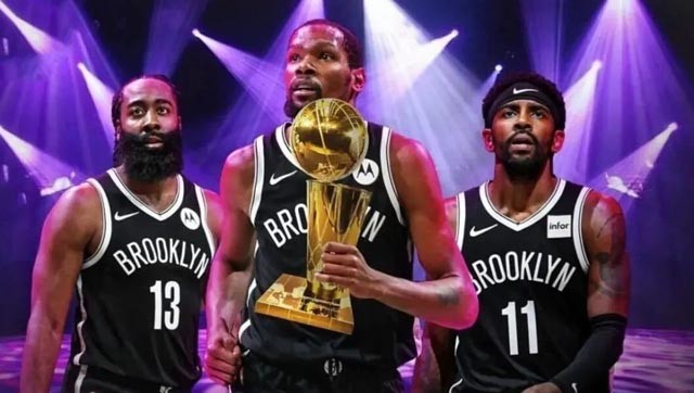 篮网队还有引援名额凑齐6巨头就是要拿总冠军哈登太幸福了