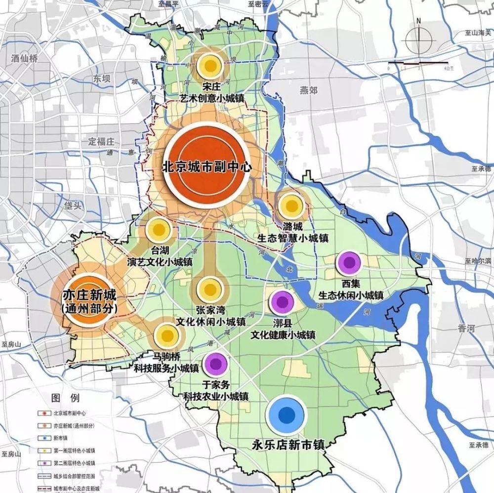 燕郊市区地图图片