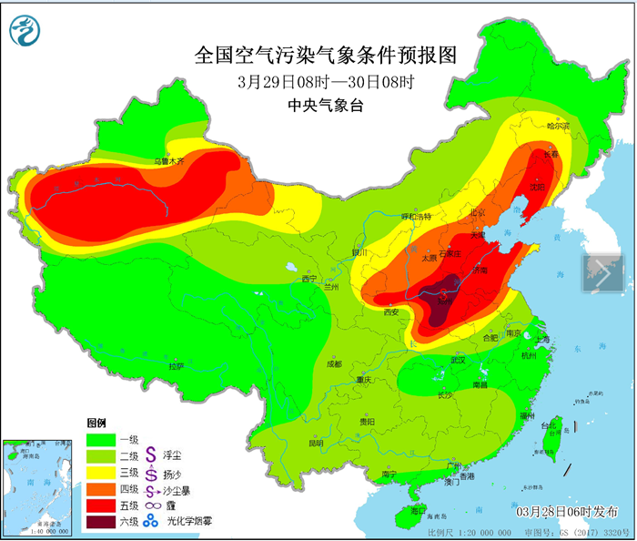 沙尘暴图例图片