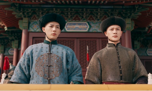 图片:十三阿哥胤祥与四阿哥胤禛领兵剧照2,带病夺权雍正帝继位之后