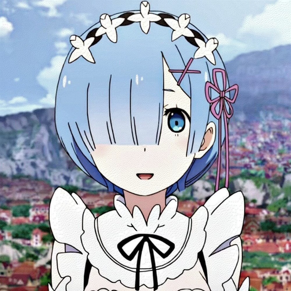 动漫女头壁纸蕾姆系列