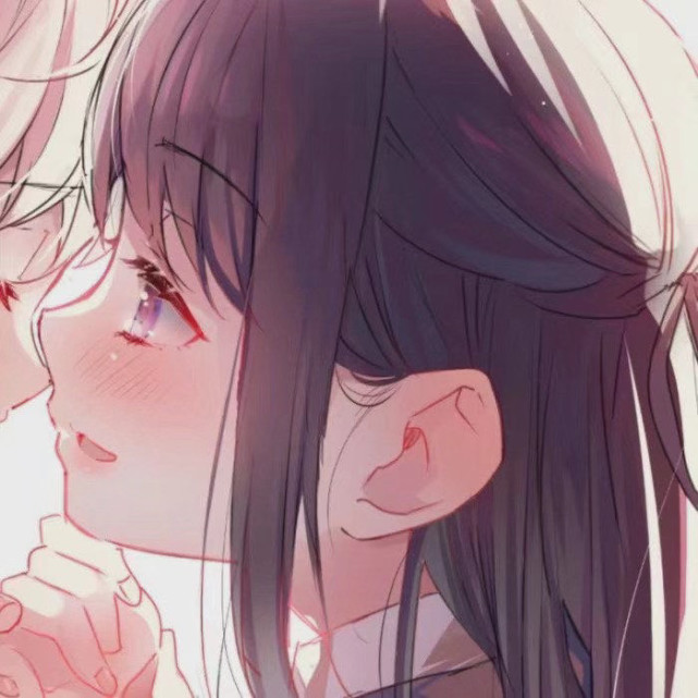 甜甜情侣头像超热门不会撞的