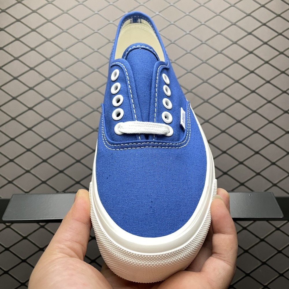 vans万斯authentic白蓝低帮硫化休闲板鞋
