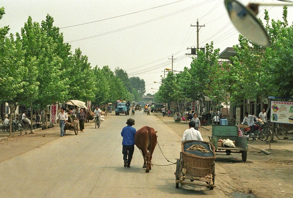 1993年的河南街拍老照片