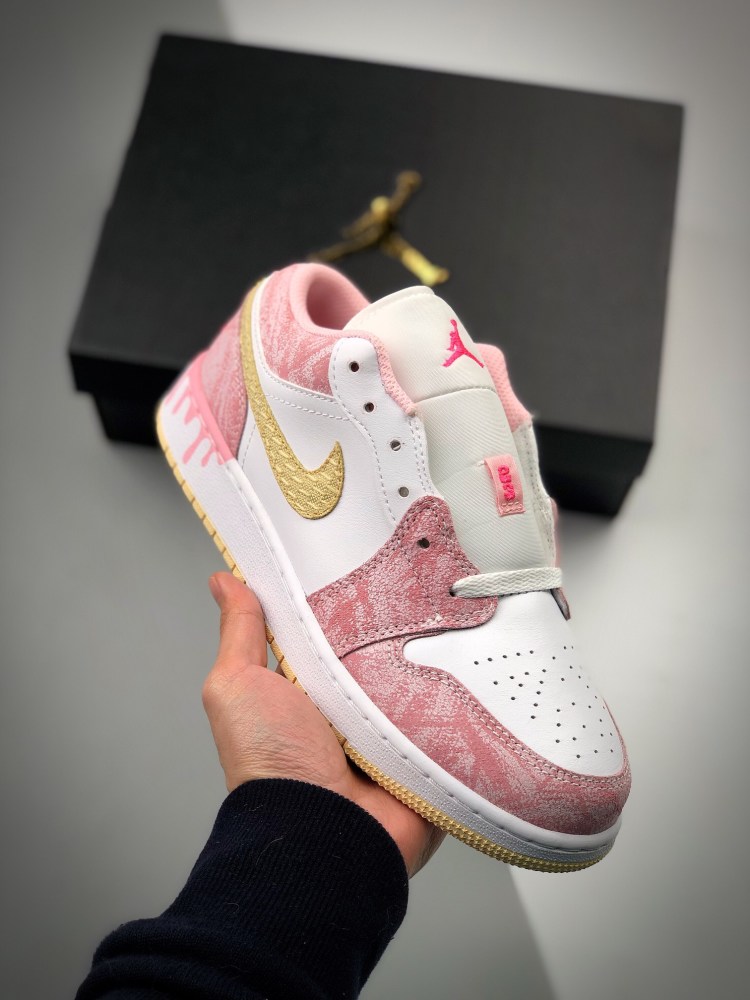 aj1低帮粉冰淇淋