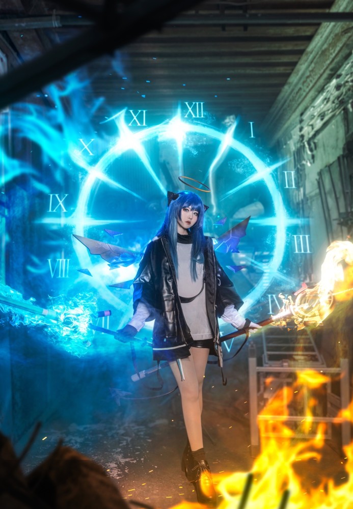 明日方舟莫斯提马cos正片