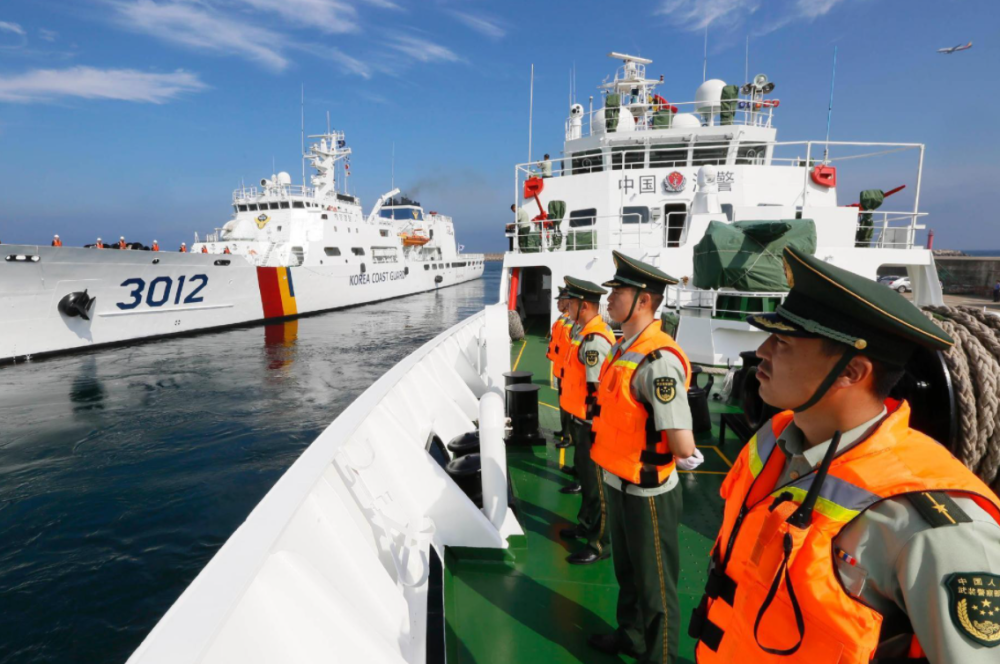 中国海警舰艇一场行动,告诉美日,谁才是真正的主人