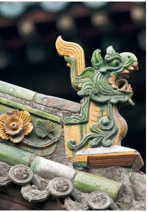 台骀庙大殿垂兽