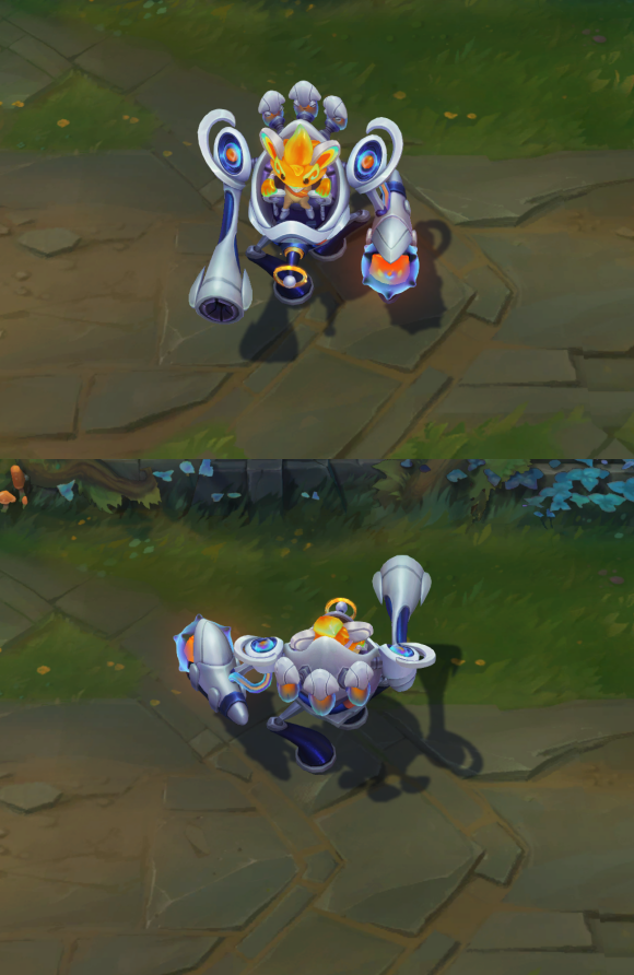 117版本太空律动系列串烧大师兰博皮肤鉴赏