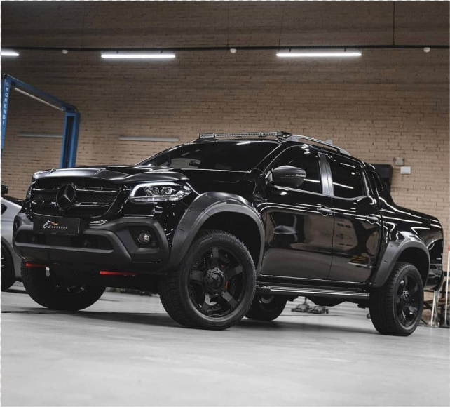 奔驰xclass350d豪华皮卡你见过没有