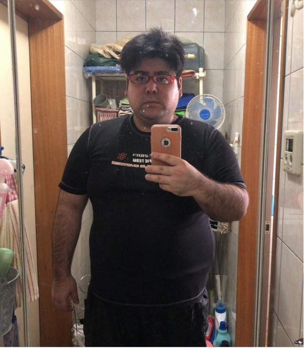 减肥前是宅男减肥后撞脸彭于晏太励志了