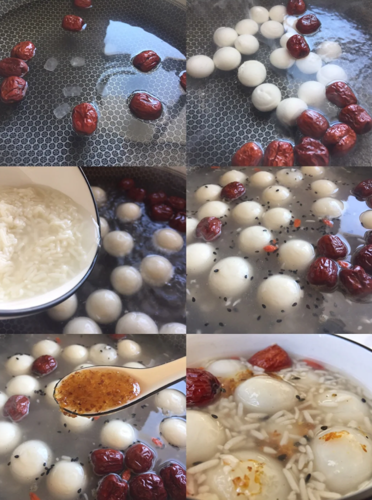 桂花酒酿汤圆 养颜又美味 小姐姐们做起来 腾讯新闻