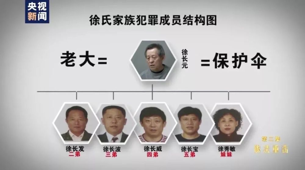 这些违法犯罪行为让"庄河徐家"成为地方一霸.老百姓避之唯恐不及.