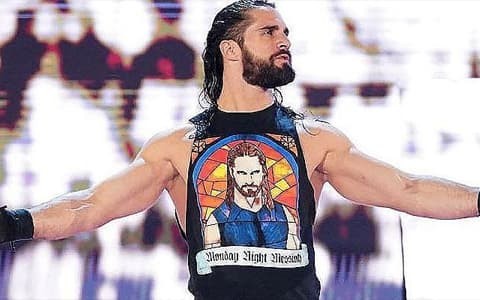 赛斯·罗林斯与塞萨罗约战wwe摔狂37_腾讯新闻