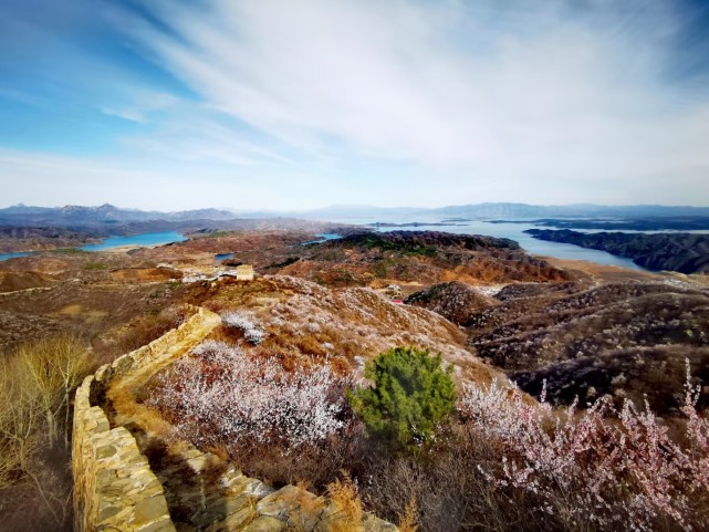 大密县长城的一角