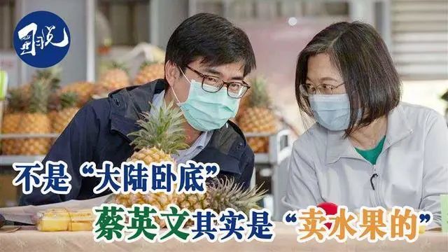 蔡英文的颜面 2吨菠萝 腾讯新闻