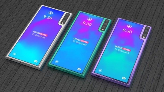 lg卷轴手机高清渲染环绕屏正面屏幕还能扩展40