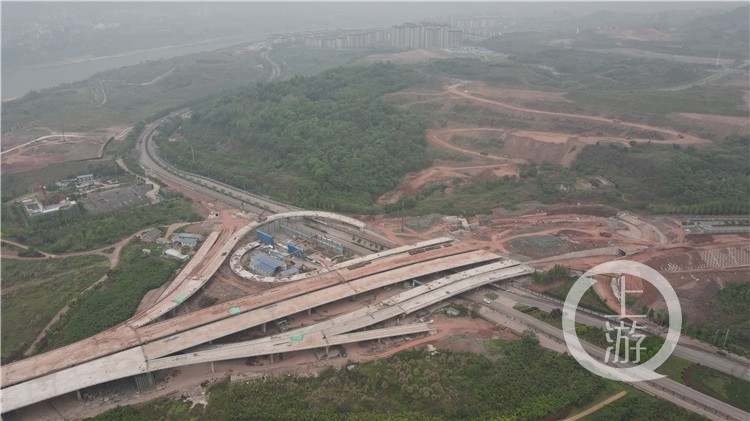 大学城到礼嘉最快15分钟车程礼嘉嘉陵江大桥全桥合龙有望年内通车